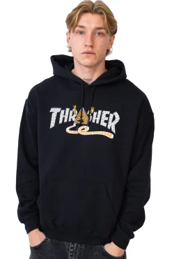 Thrasher X Toy Machine|Bluzy Z Kapturem-Thrasher Skateboard Mag. Bluza Z Kapturem Thrasher x Toy Machine Pyramid