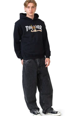 Thrasher X Toy Machine|Bluzy Z Kapturem-Thrasher Skateboard Mag. Bluza Z Kapturem Thrasher x Toy Machine Pyramid