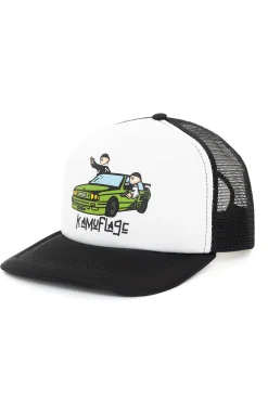 Trucker|Czapki Z Daszkiem-Kamuflage Czapka Pull Up
