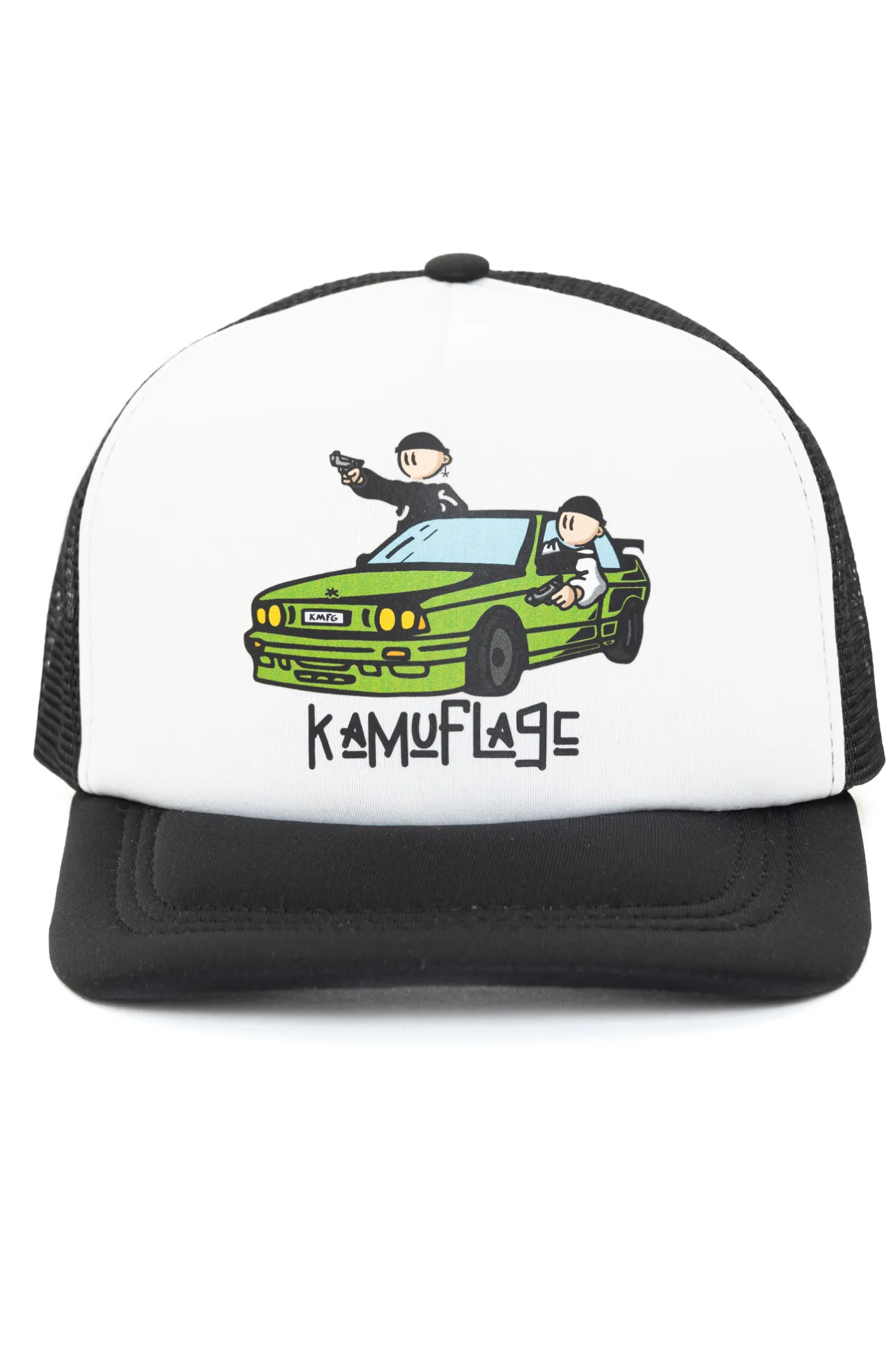 Trucker|Czapki Z Daszkiem-Kamuflage Czapka Pull Up