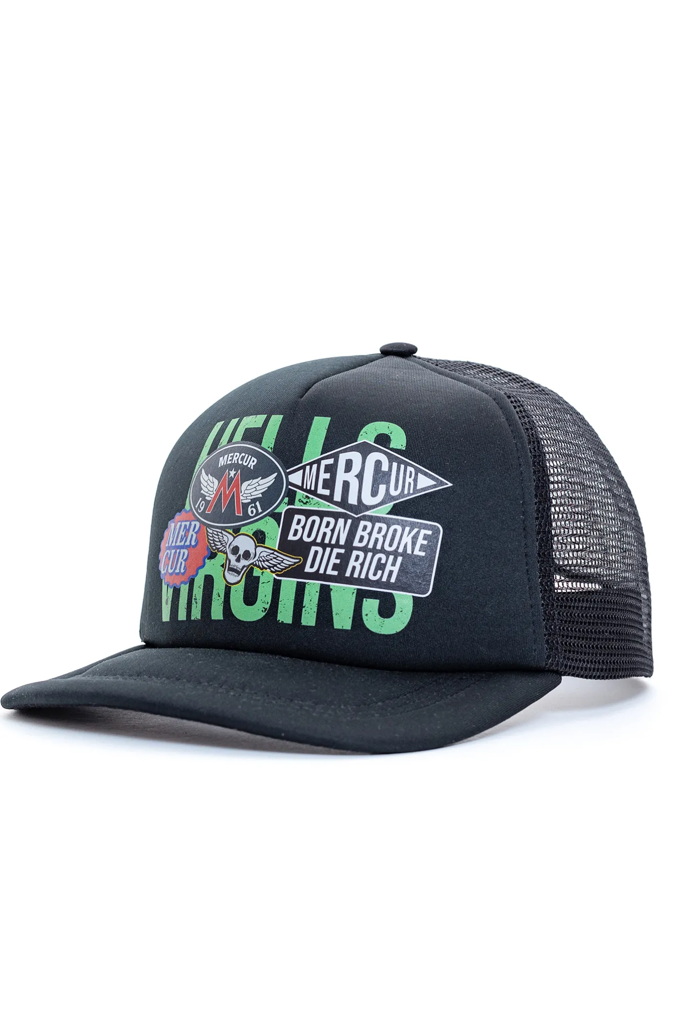 Trucker|Czapki Z Daszkiem-Mercur Czapka Patch