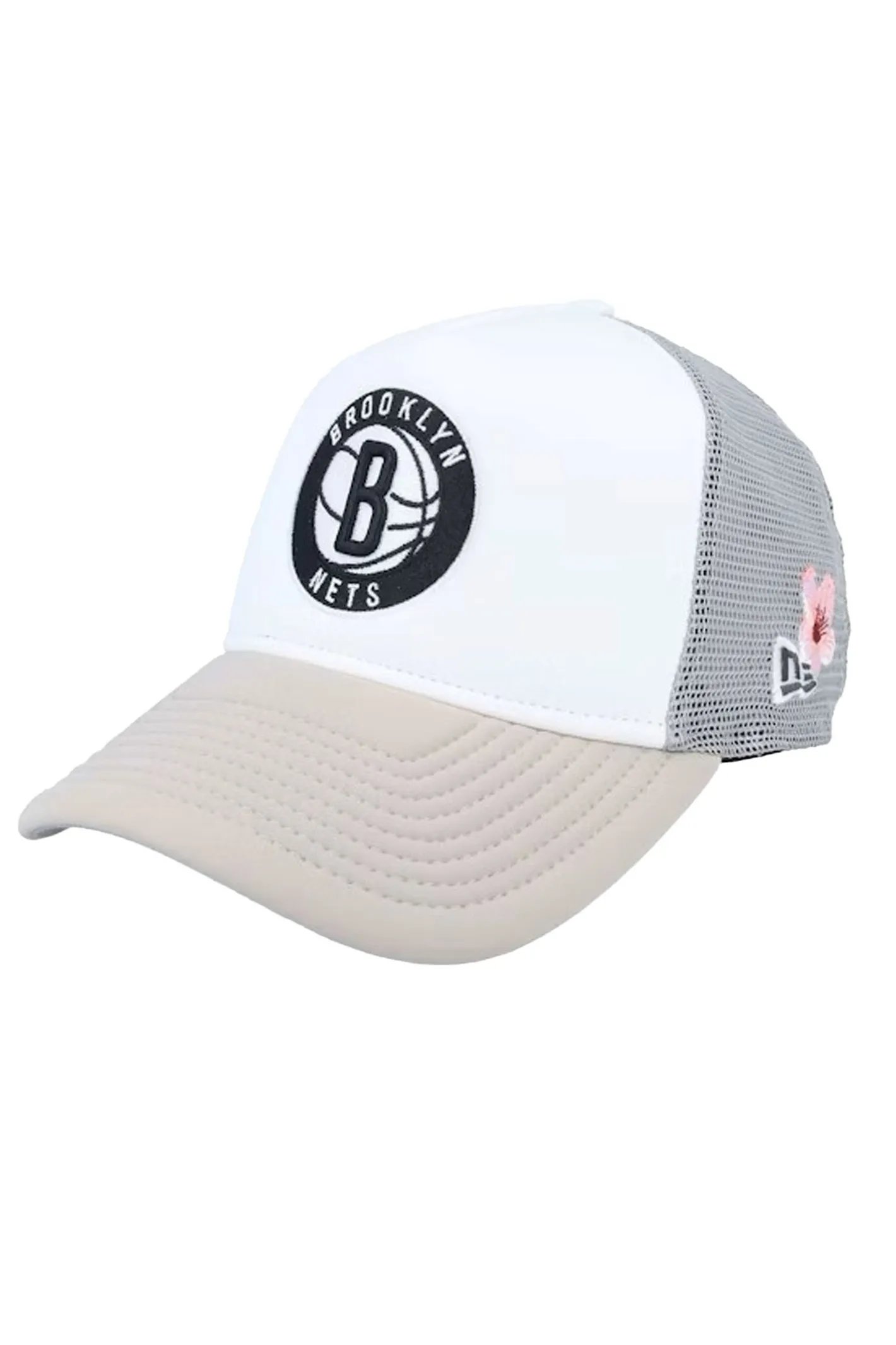 Trucker|Czapki Z Daszkiem-New Era Cap Czapka New Era Brooklyn Nets NBA Flower A-Frame
