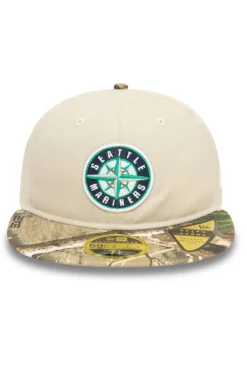 Full Cap|Czapki Z Daszkiem-New Era Cap Czapka New Era Seattle Mariners MLB Realtree Retro Crown 59Fifty