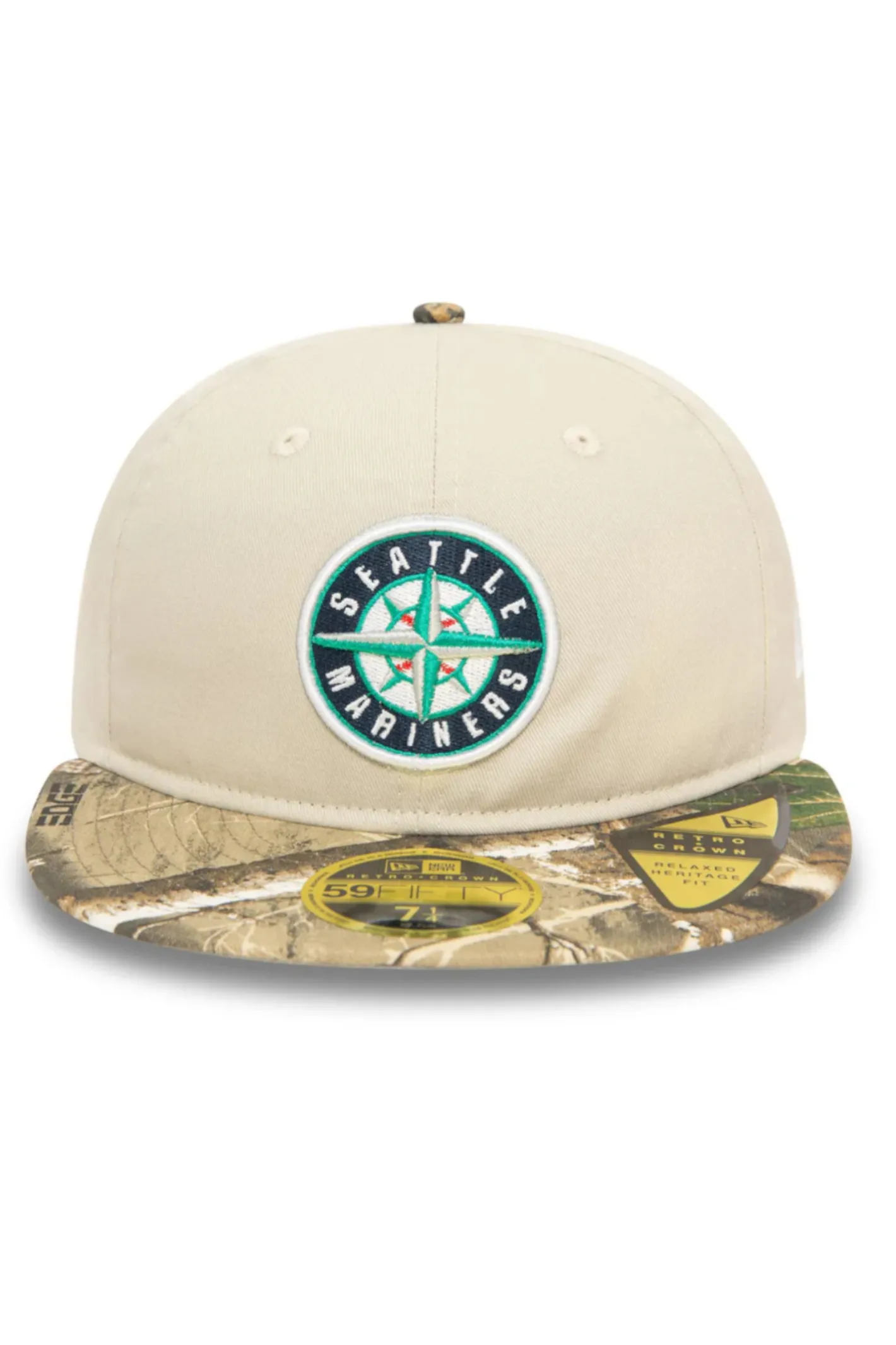Full Cap|Czapki Z Daszkiem-New Era Cap Czapka New Era Seattle Mariners MLB Realtree Retro Crown 59Fifty
