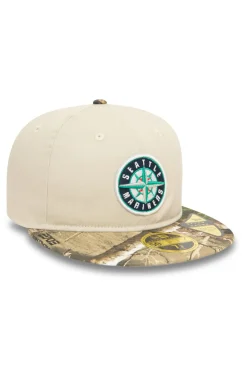 Full Cap|Czapki Z Daszkiem-New Era Cap Czapka New Era Seattle Mariners MLB Realtree Retro Crown 59Fifty