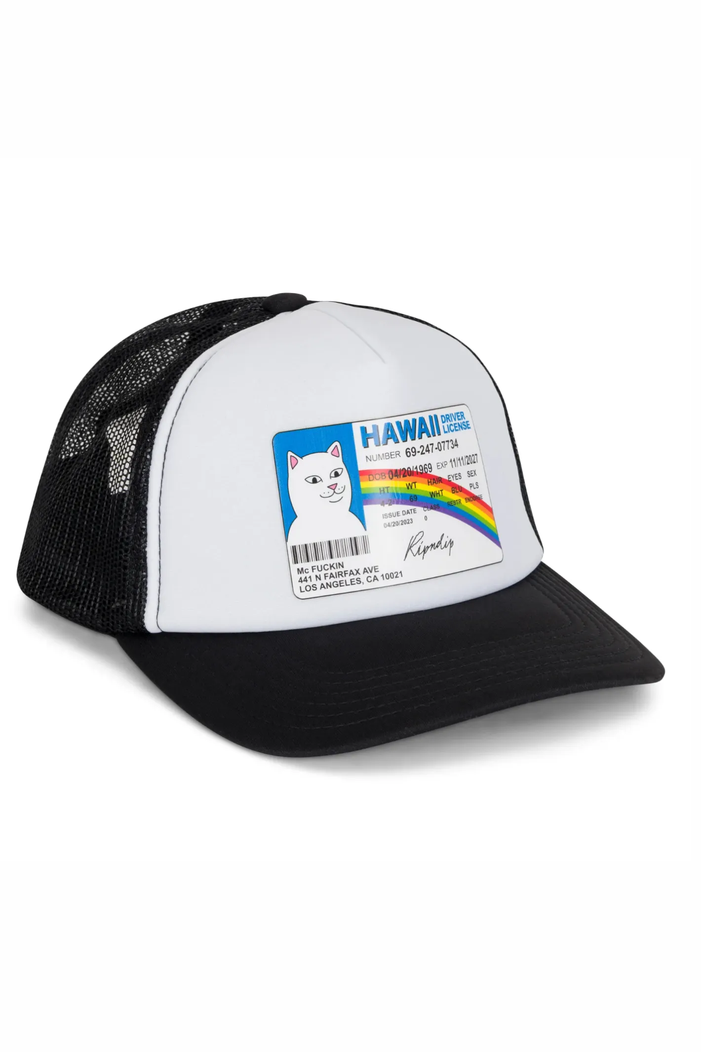 Trucker|Czapki Z Daszkiem-Ripndip Czapka Mcfuckin Trucker