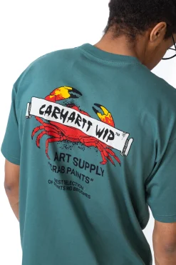 T-shirty-Carhartt WIP Koszulka Crab Paint