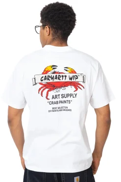 T-shirty-Carhartt WIP Koszulka Crab Paint