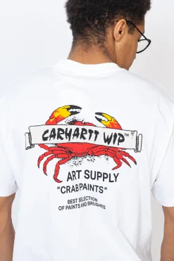 T-shirty-Carhartt WIP Koszulka Crab Paint