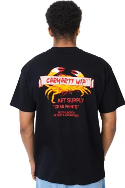 T-shirty-Carhartt WIP Koszulka Crab Paint