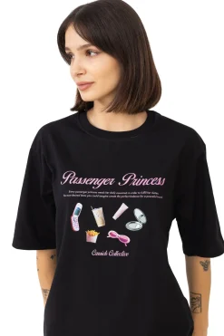 T-shirty-Carsick Koszulka Passenger Princess