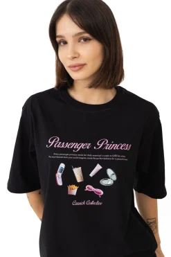 T-shirty-Carsick Koszulka Passenger Princess