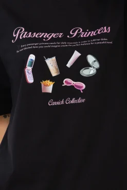 T-shirty-Carsick Koszulka Passenger Princess