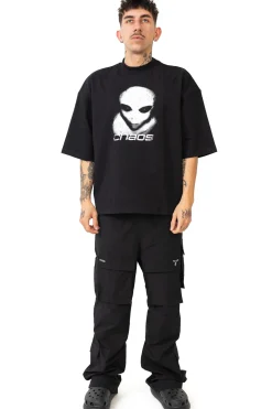 T-shirty-Chaos Koszulka Alien Distressed