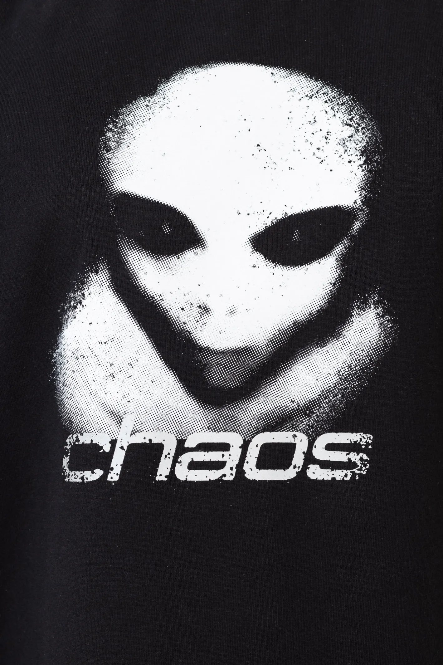 T-shirty-Chaos Koszulka Alien Distressed