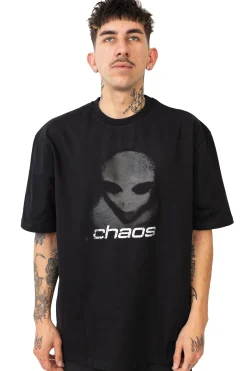 T-shirty-Chaos Koszulka Alien Distressed