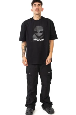 T-shirty-Chaos Koszulka Alien Distressed
