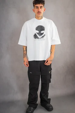 T-shirty-Chaos Koszulka Alien Distressed