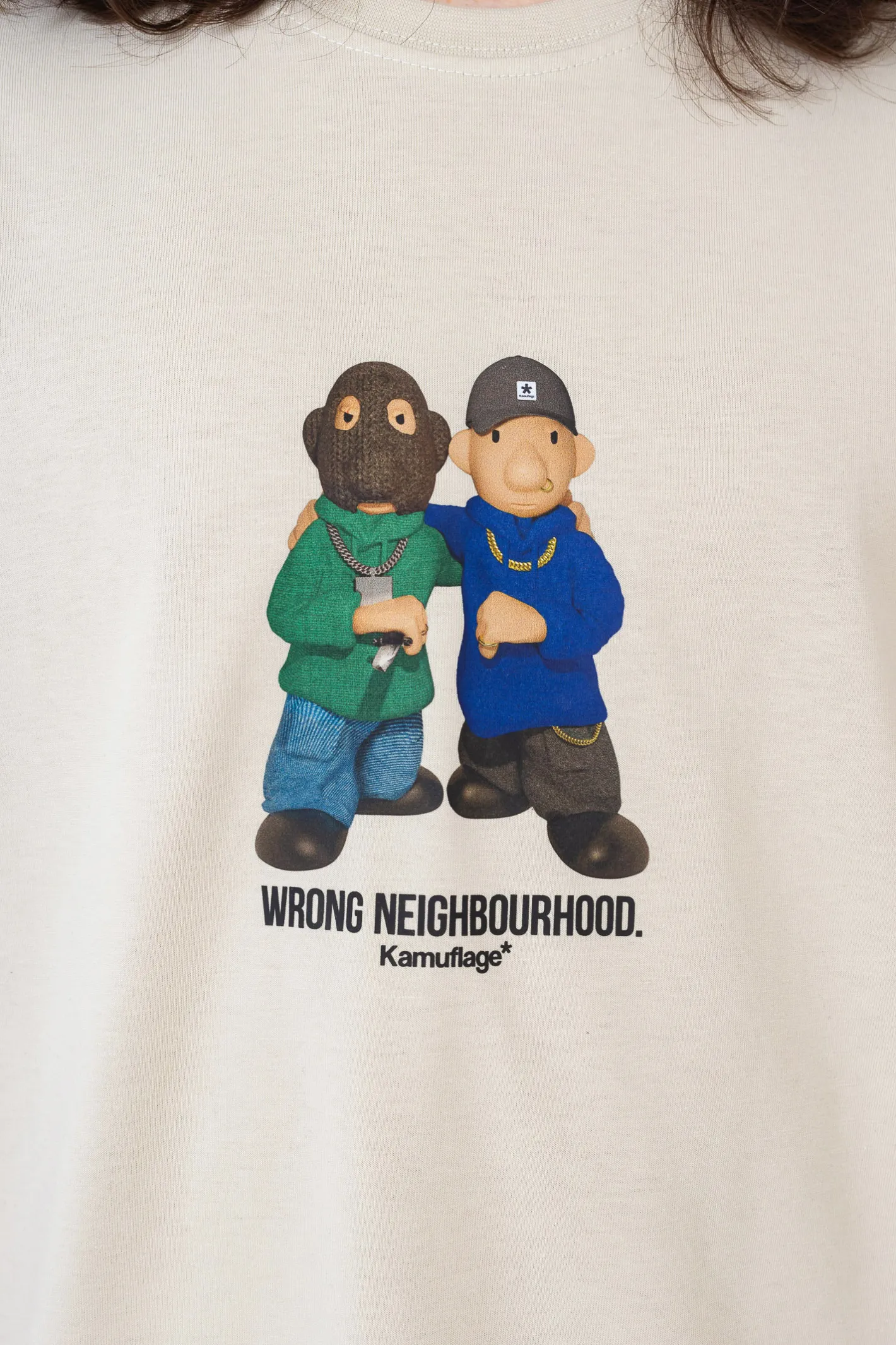 T-shirty-Kamuflage Koszulka Bad Neighbor