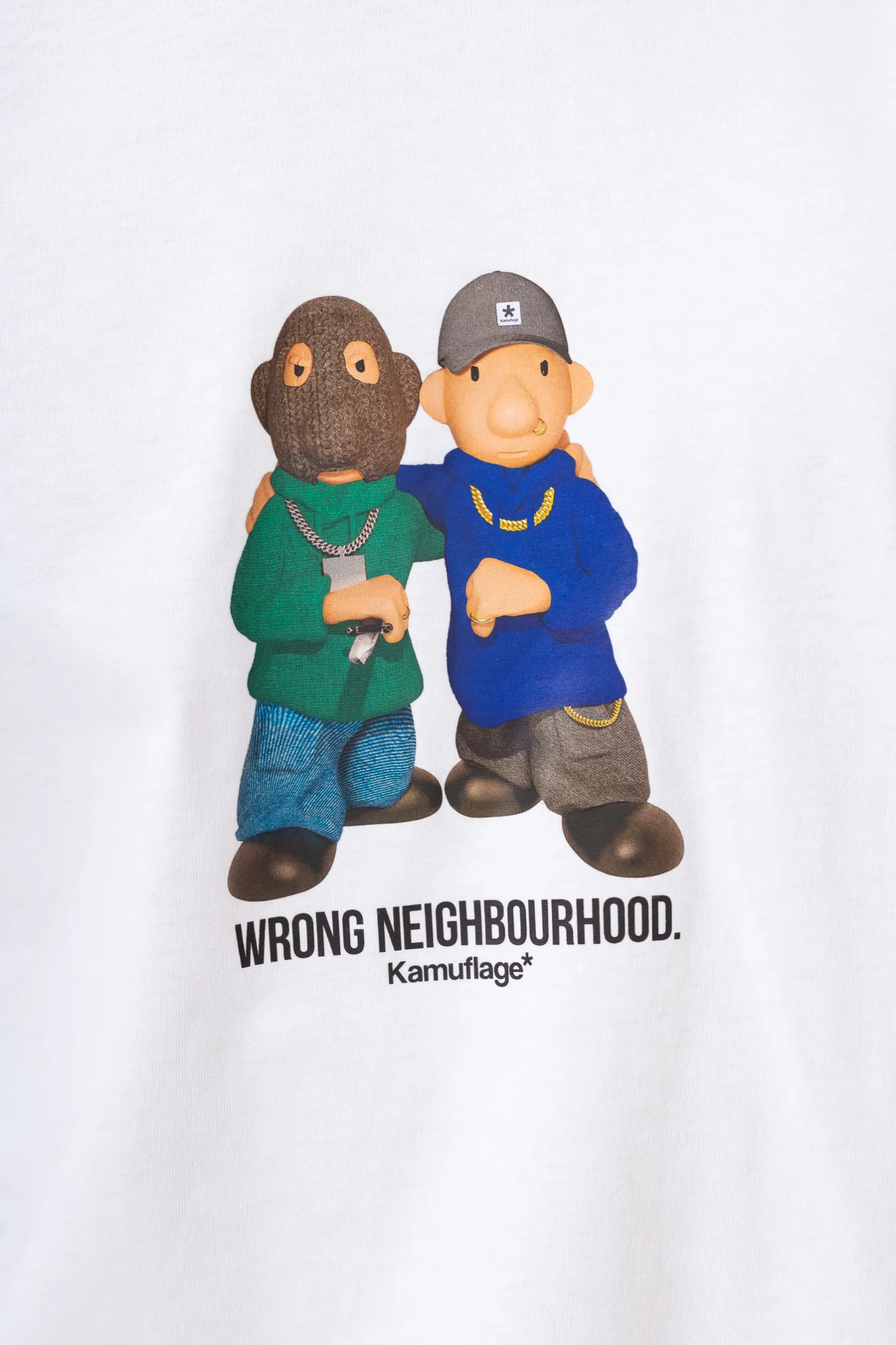 T-shirty-Kamuflage Koszulka Bad Neighbor