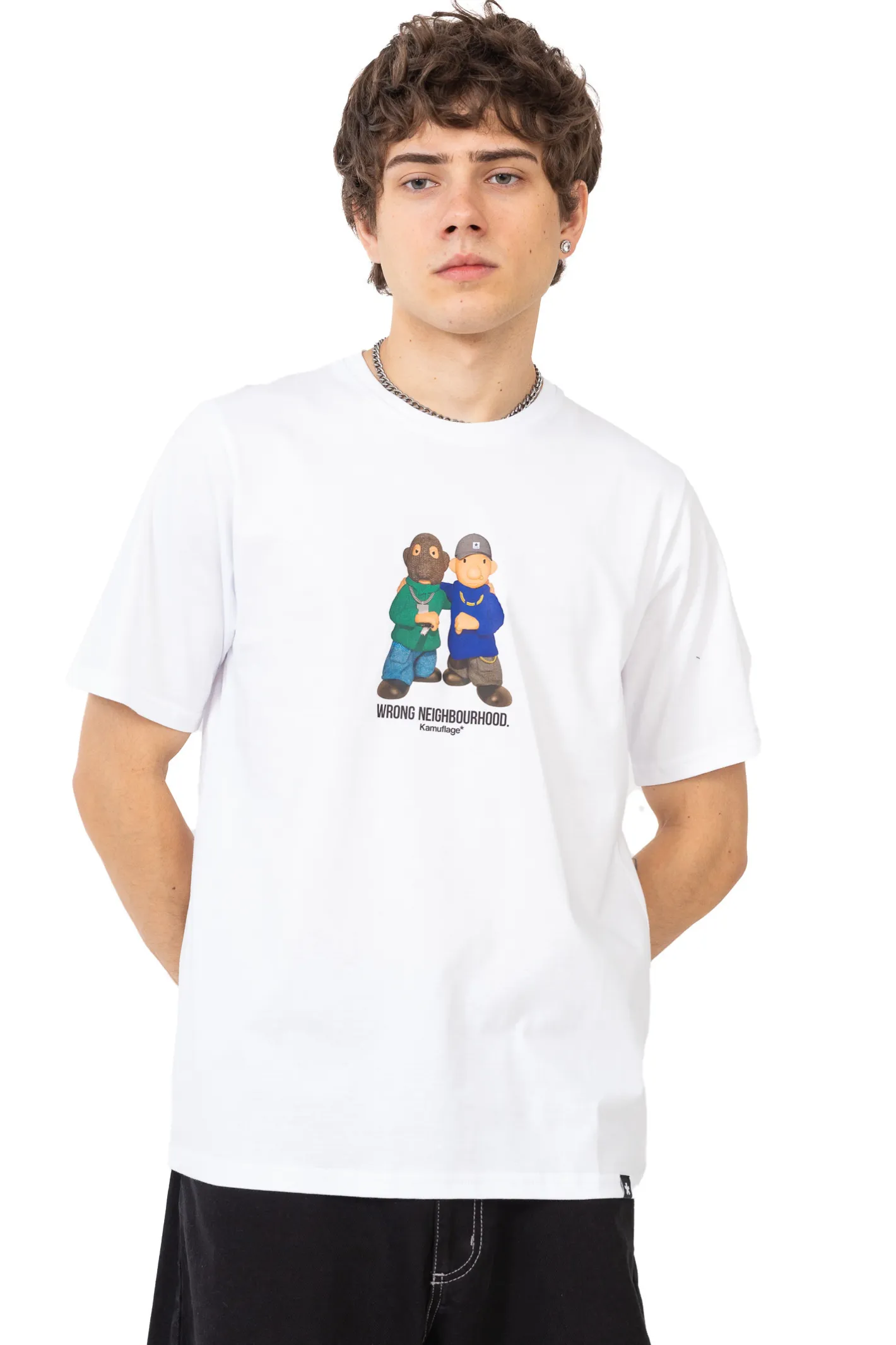T-shirty-Kamuflage Koszulka Bad Neighbor