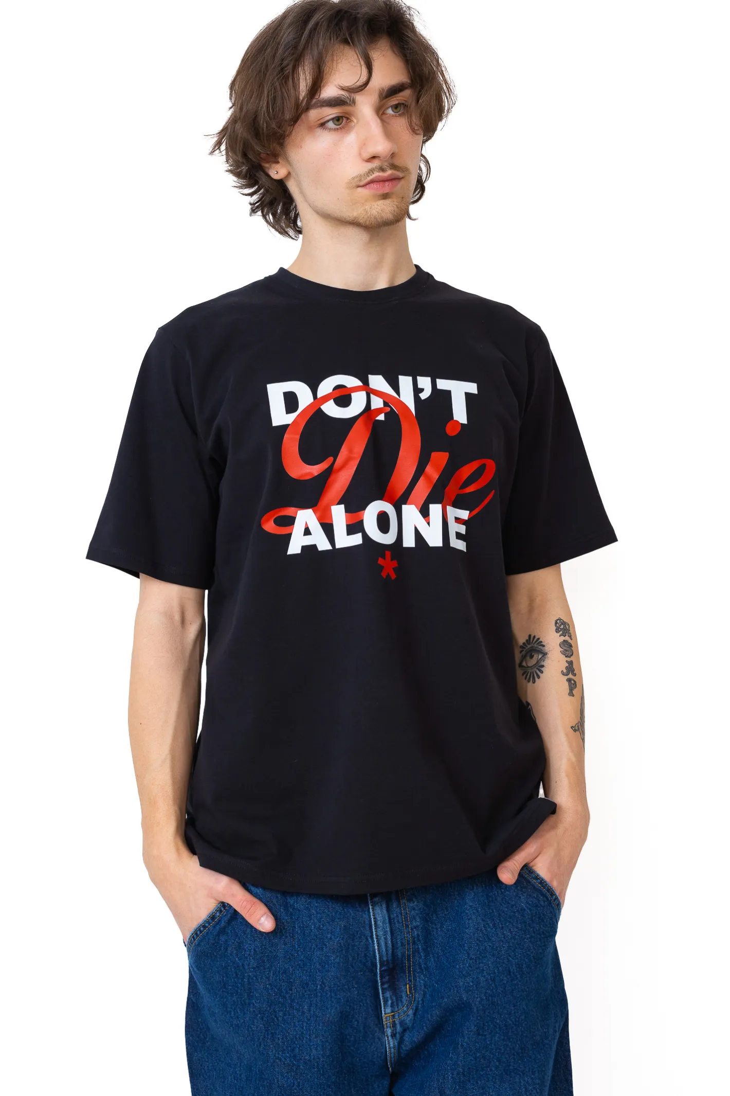 T-shirty-Kamuflage Koszulka Don't Die Alone