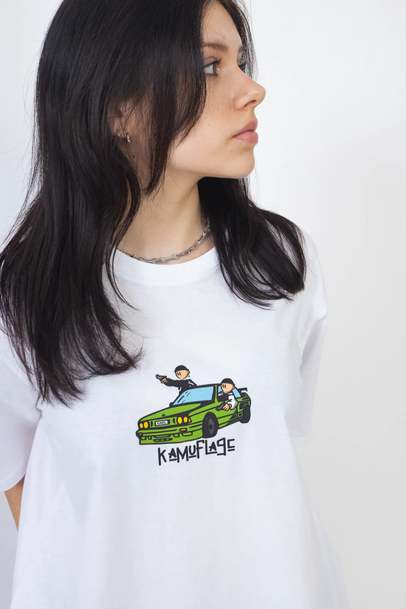 T-shirty-Kamuflage Koszulka Pull Up