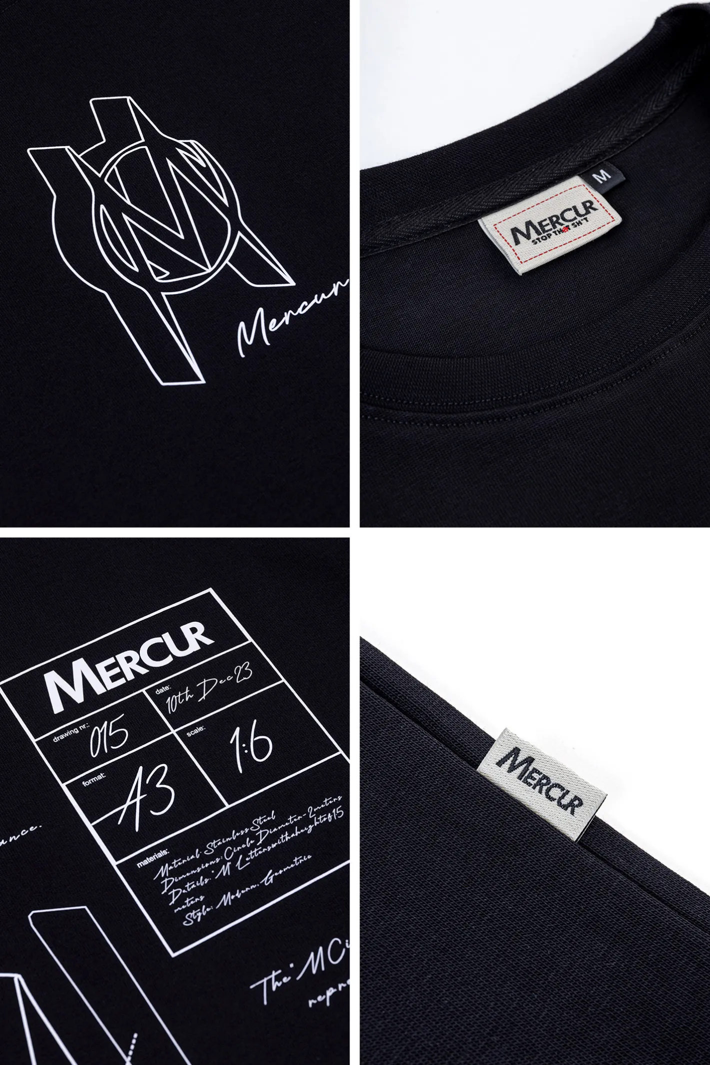 T-shirty-Mercur Koszulka Blueprint