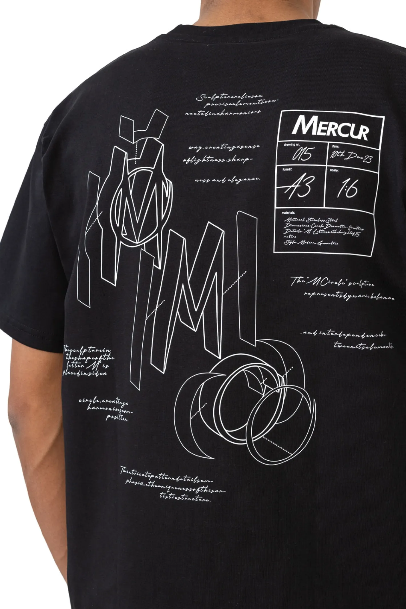 T-shirty-Mercur Koszulka Blueprint