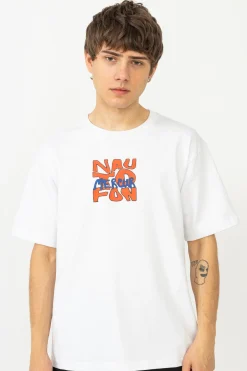 Mercur X Nautofon|T-shirty-Mercur Koszulka Nautofon Flat White