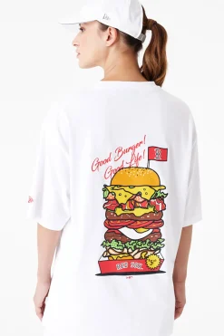T-shirty-New Era Cap Koszulka New Era Boston Red Sox MLB Burger Graphic Oversized