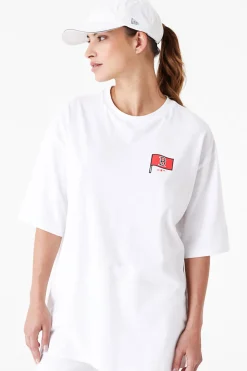 T-shirty-New Era Cap Koszulka New Era Boston Red Sox MLB Burger Graphic Oversized