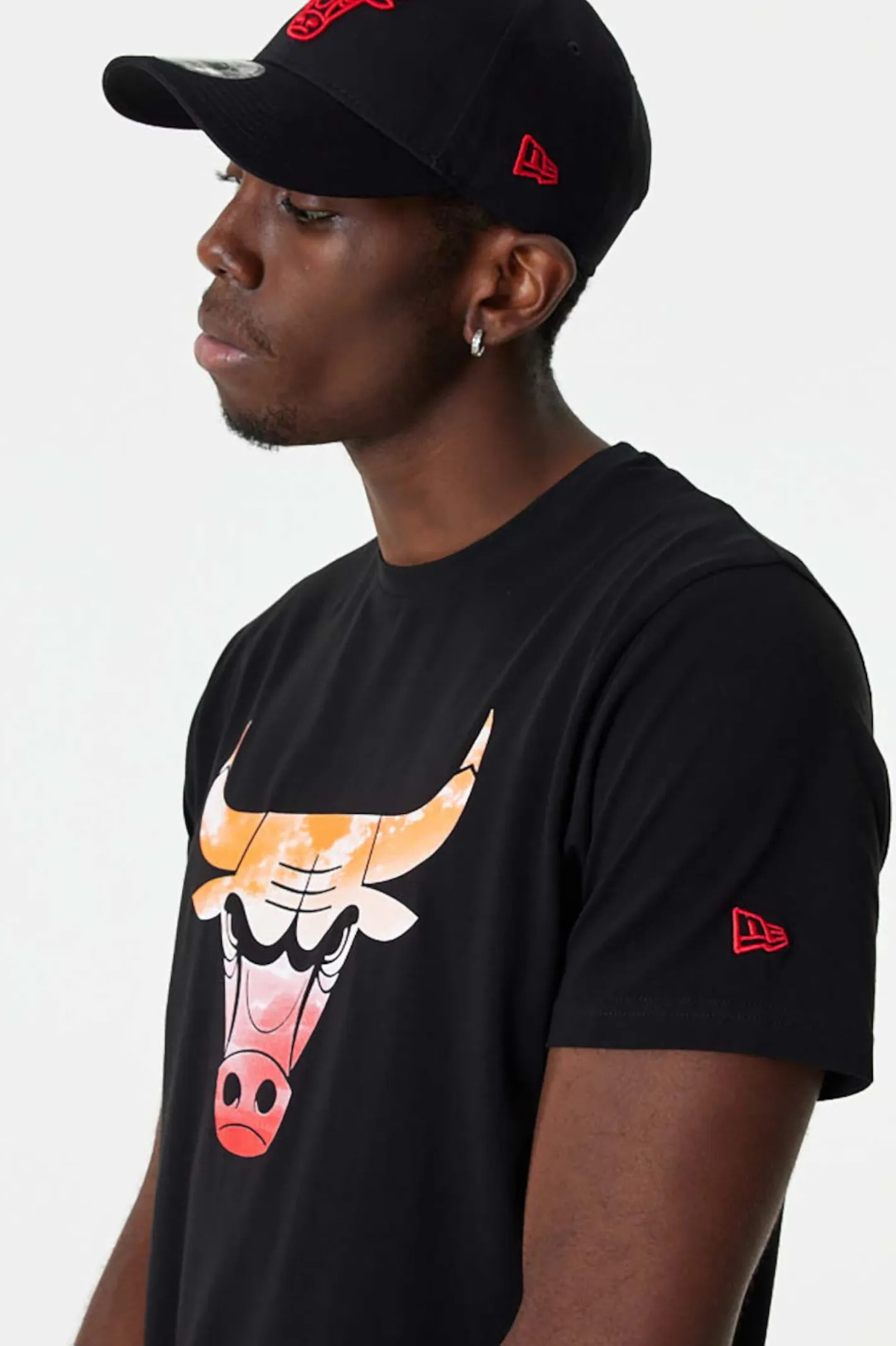 T-shirty-New Era Cap Koszulka New Era Chicago Bulls NBA Sky