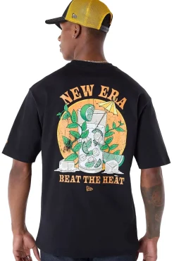 T-shirty-New Era Cap Koszulka New Era Drink Graphic Oversized
