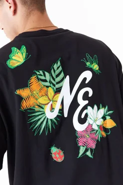T-shirty-New Era Cap Koszulka New Era Floral Graphic Oversized