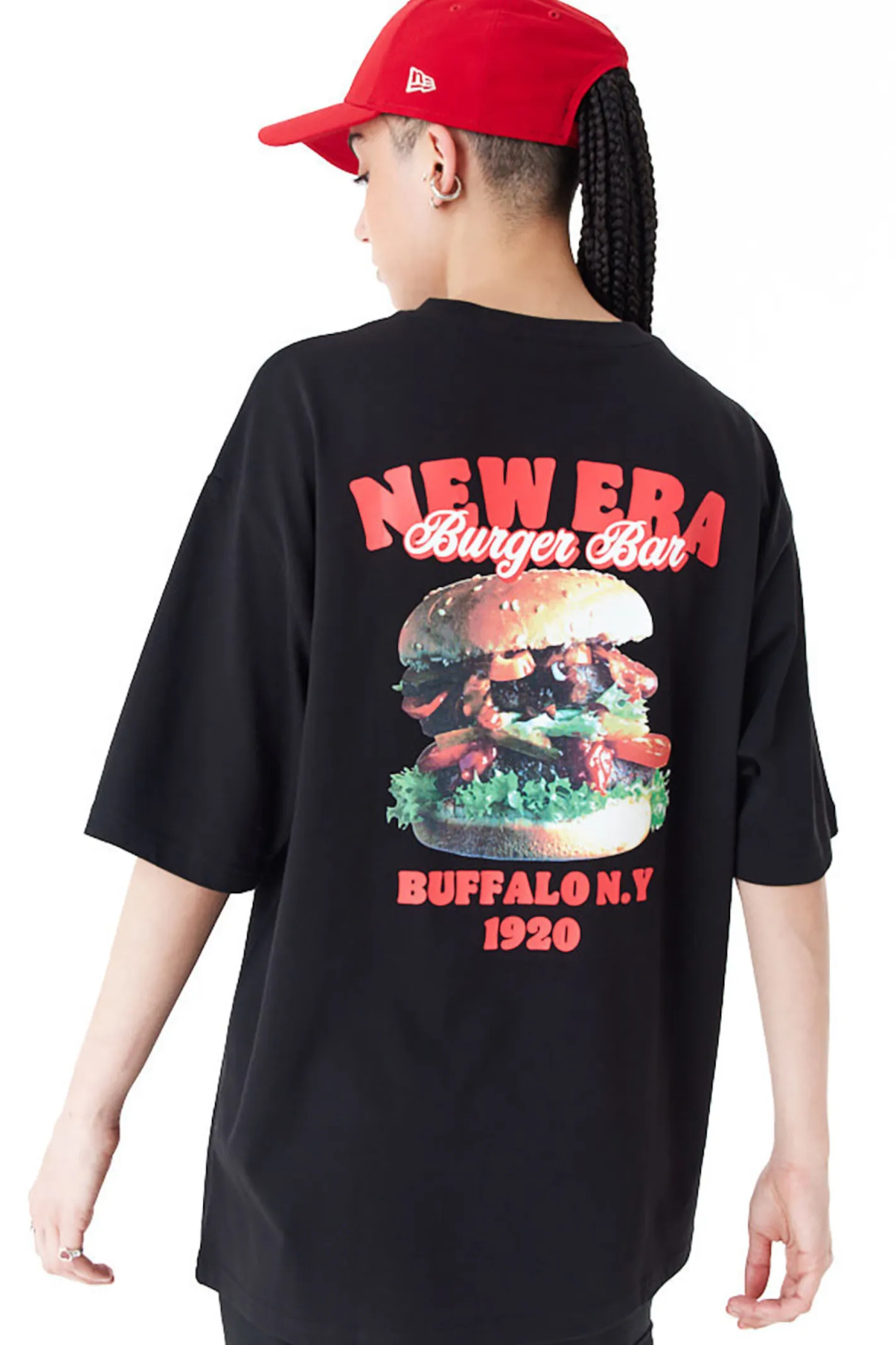 T-shirty-New Era Cap Koszulka New Era Food Graphic Oversized