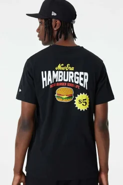 T-shirty-New Era Cap Koszulka New Era Hamburger Graphic