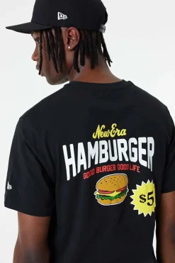 T-shirty-New Era Cap Koszulka New Era Hamburger Graphic