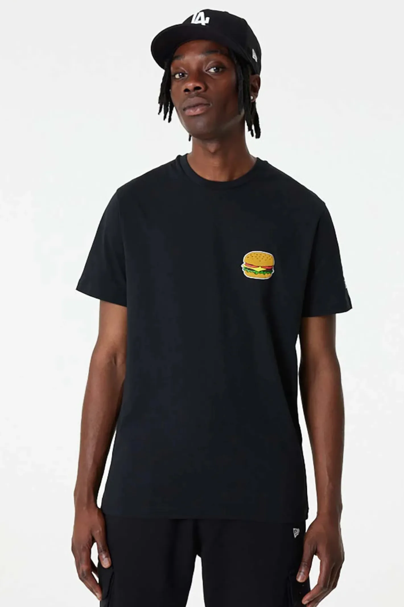 T-shirty-New Era Cap Koszulka New Era Hamburger Graphic