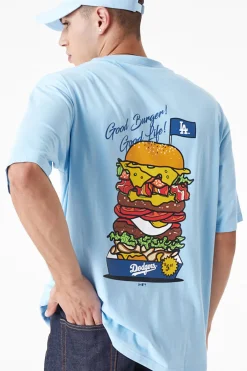 T-shirty-New Era Cap Koszulka New Era LA Dodgers MLB Burger Graphic Oversized