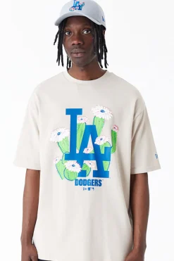 T-shirty-New Era Cap Koszulka New Era LA Dodgers MLB Floral Logo Oversized