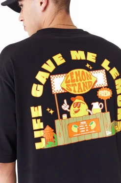 T-shirty-New Era Cap Koszulka New Era Lemon Stand Fruit Graphic Oversized