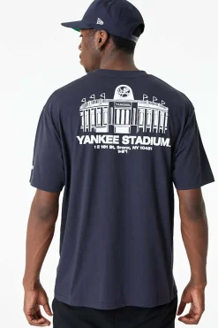 T-shirty-New Era Cap Koszulka New Era New York Yankees MLB Stadium Graphic Oversized