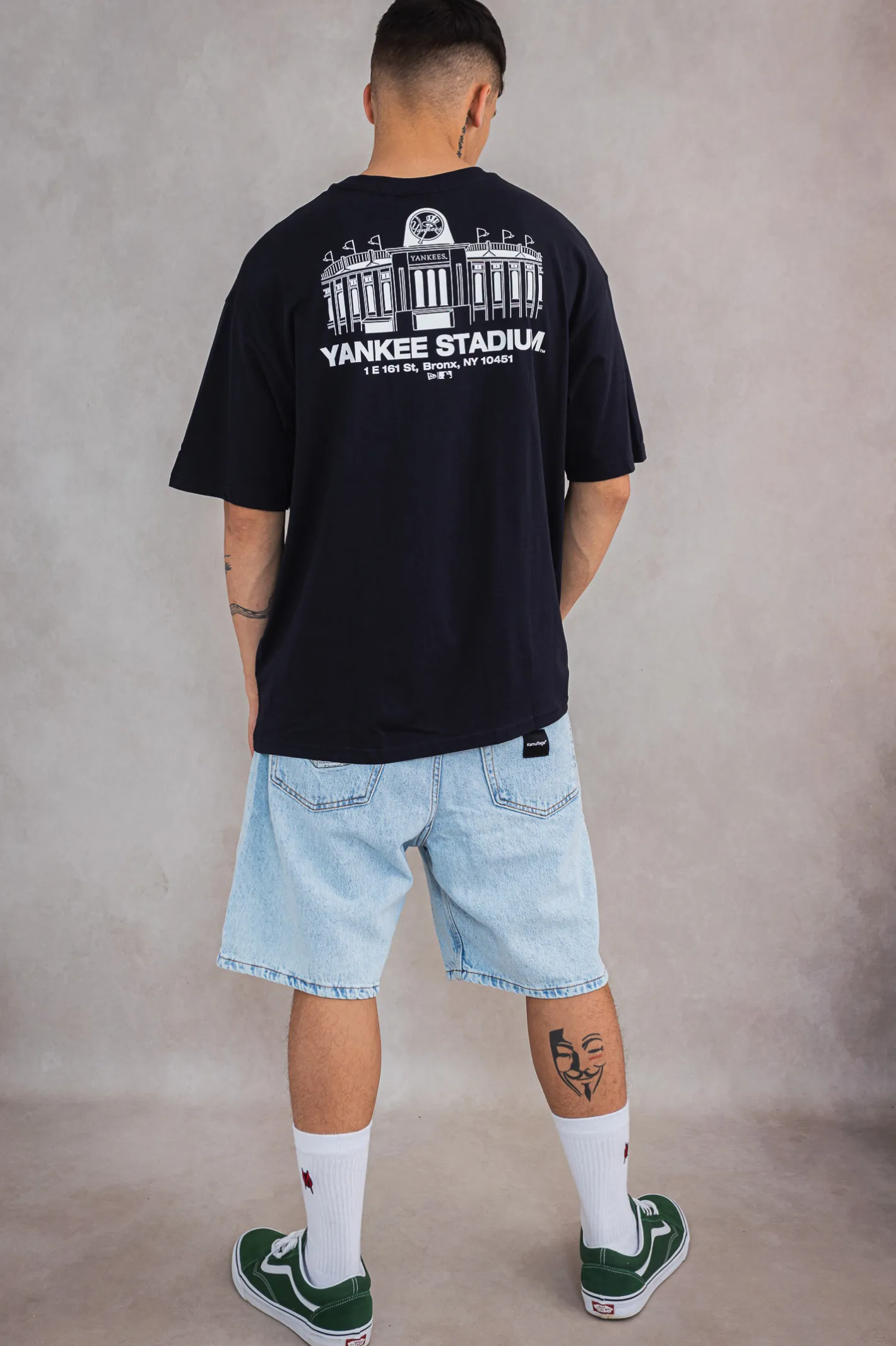 T-shirty-New Era Cap Koszulka New Era New York Yankees MLB Stadium Graphic Oversized