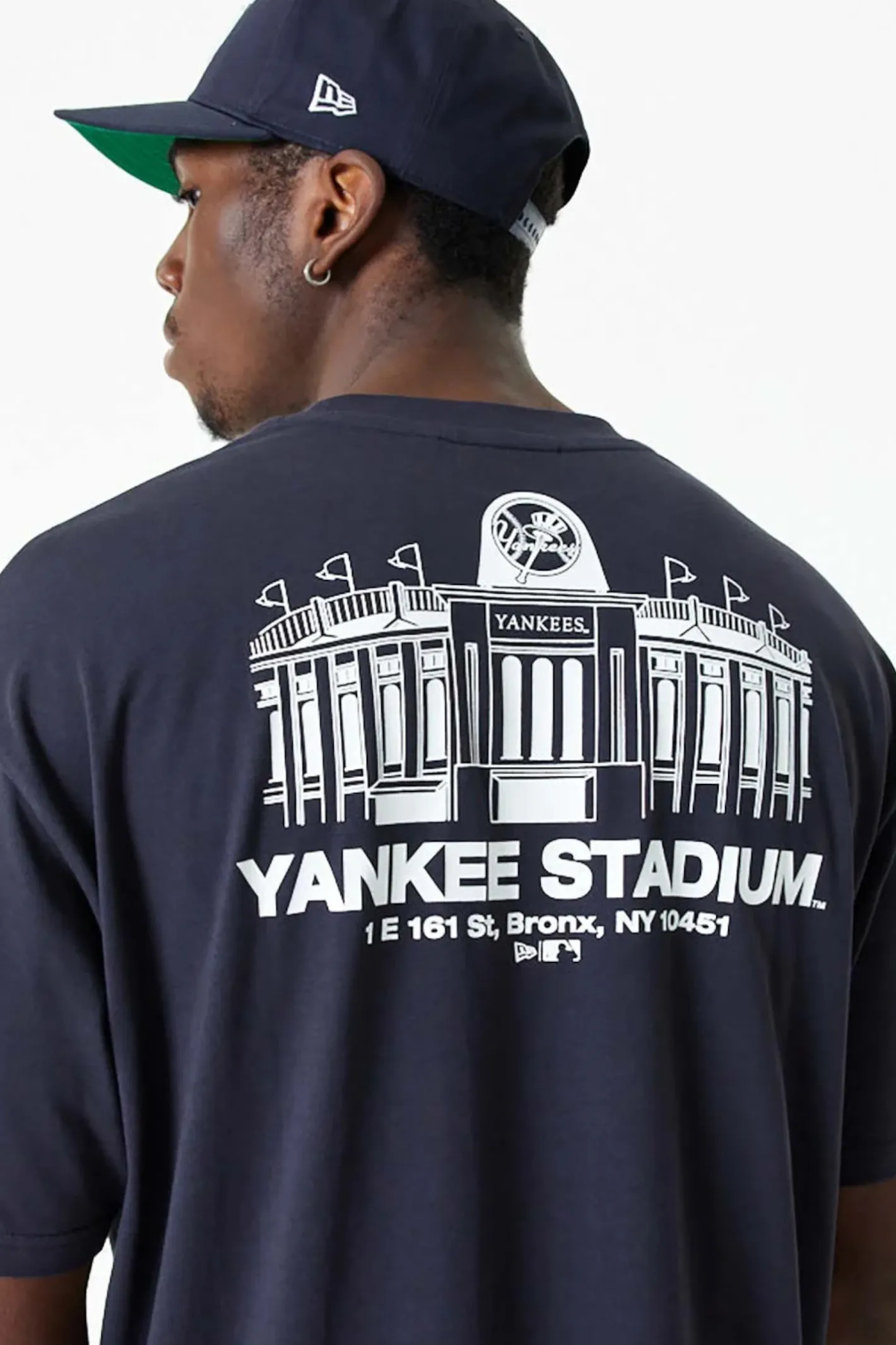 T-shirty-New Era Cap Koszulka New Era New York Yankees MLB Stadium Graphic Oversized