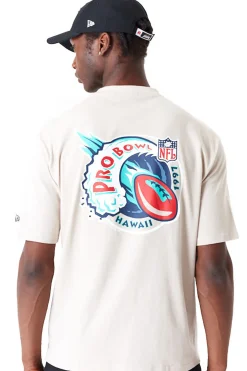T-shirty-New Era Cap Koszulka New Era NFL Pro Bowl Hawaii NFC Wave Graphic Oversized