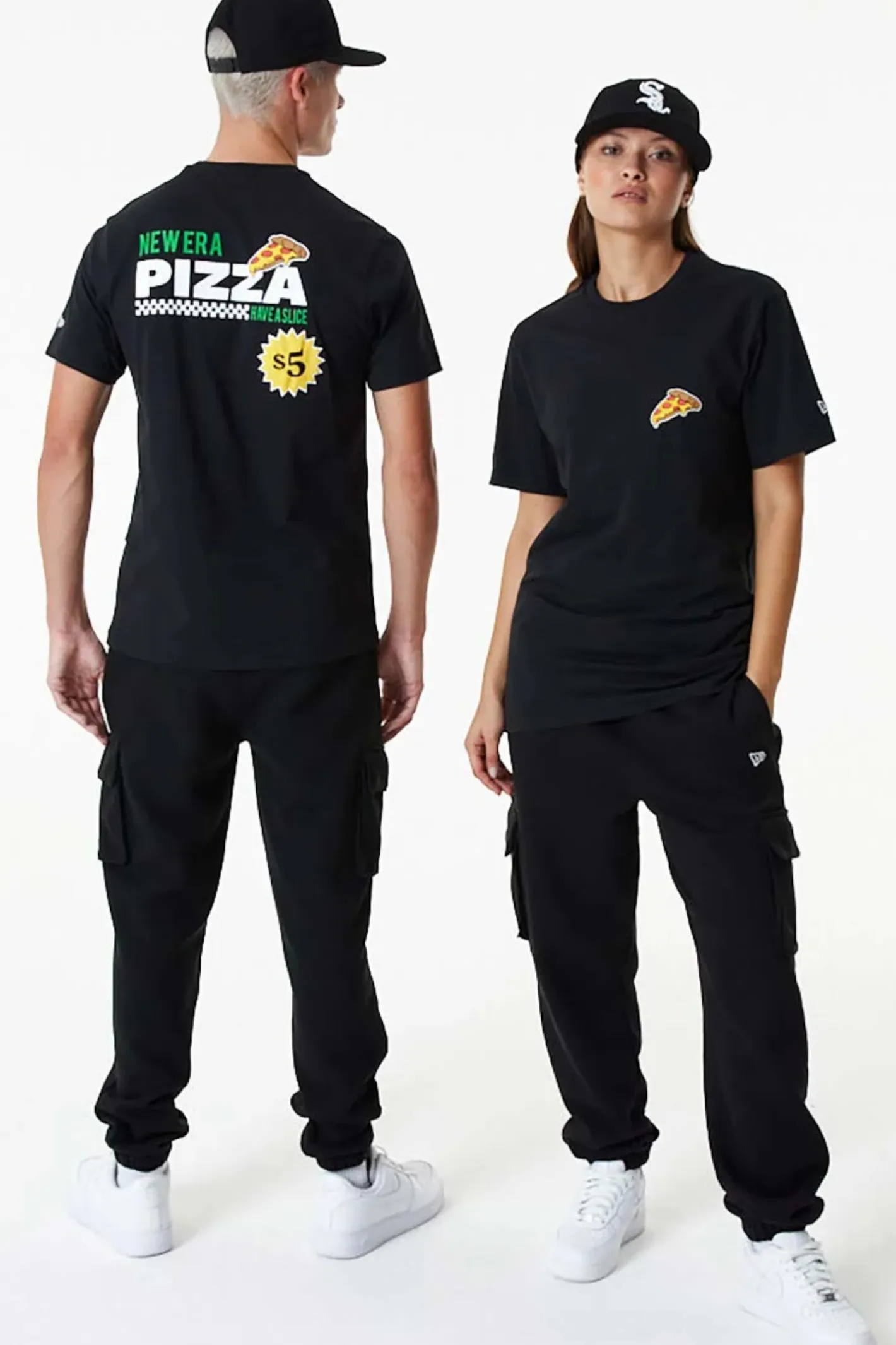 T-shirty-New Era Cap Koszulka New Era Pizza Graphic