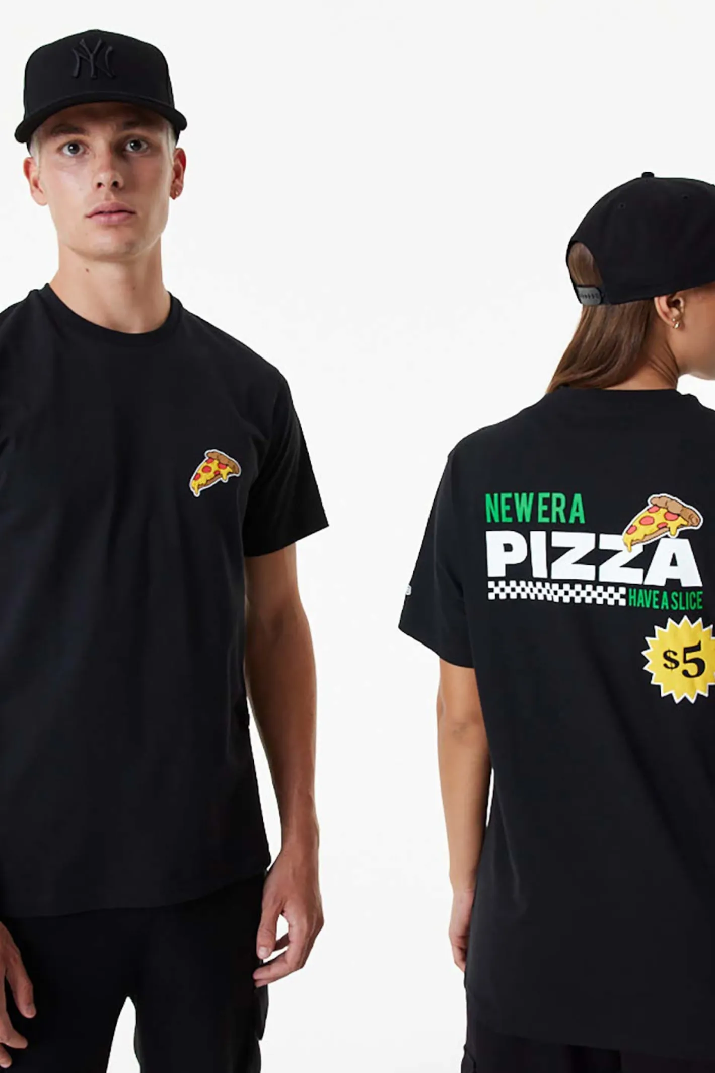 T-shirty-New Era Cap Koszulka New Era Pizza Graphic