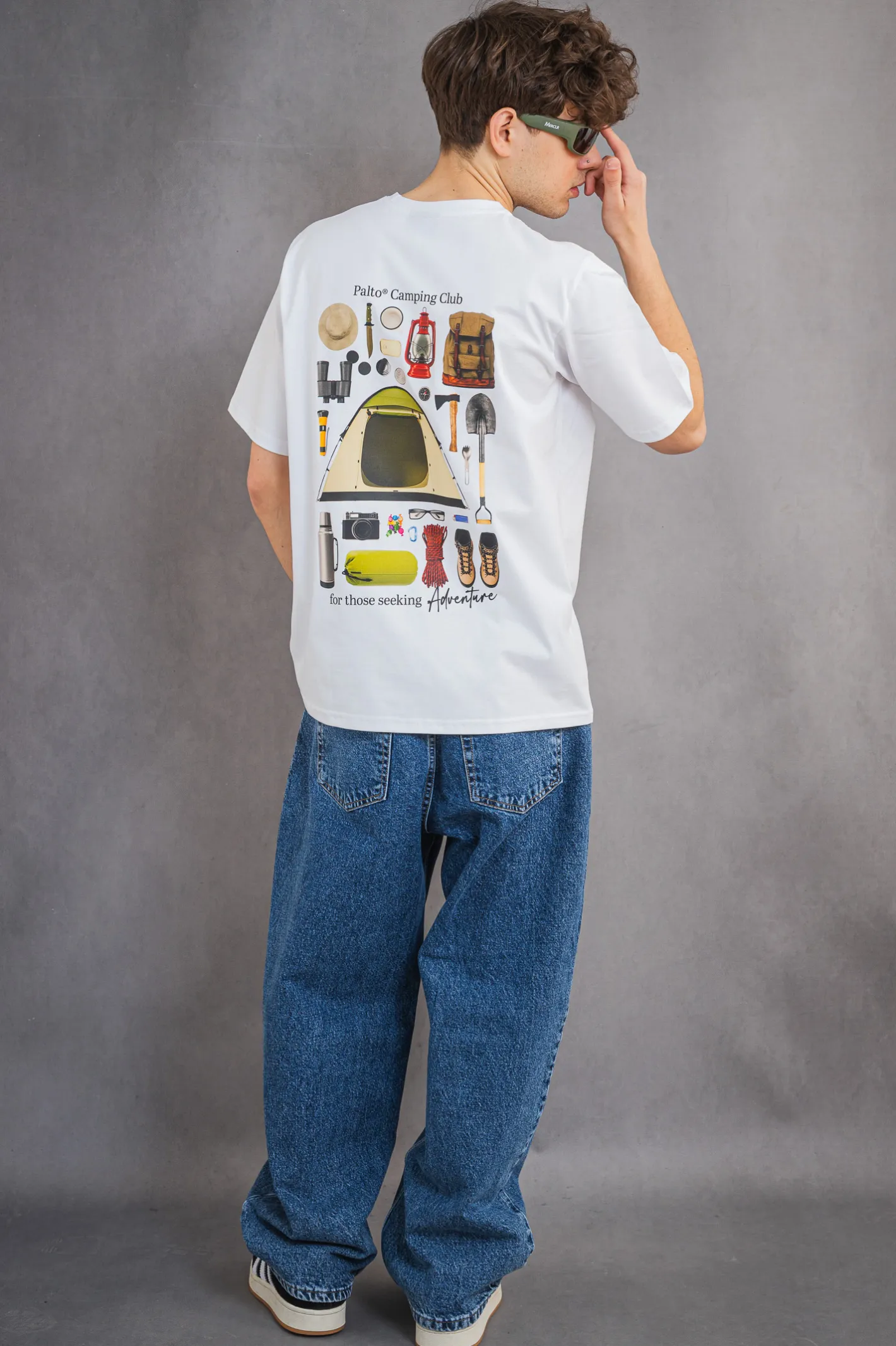 T-shirty-Palto Koszulka Camping Club