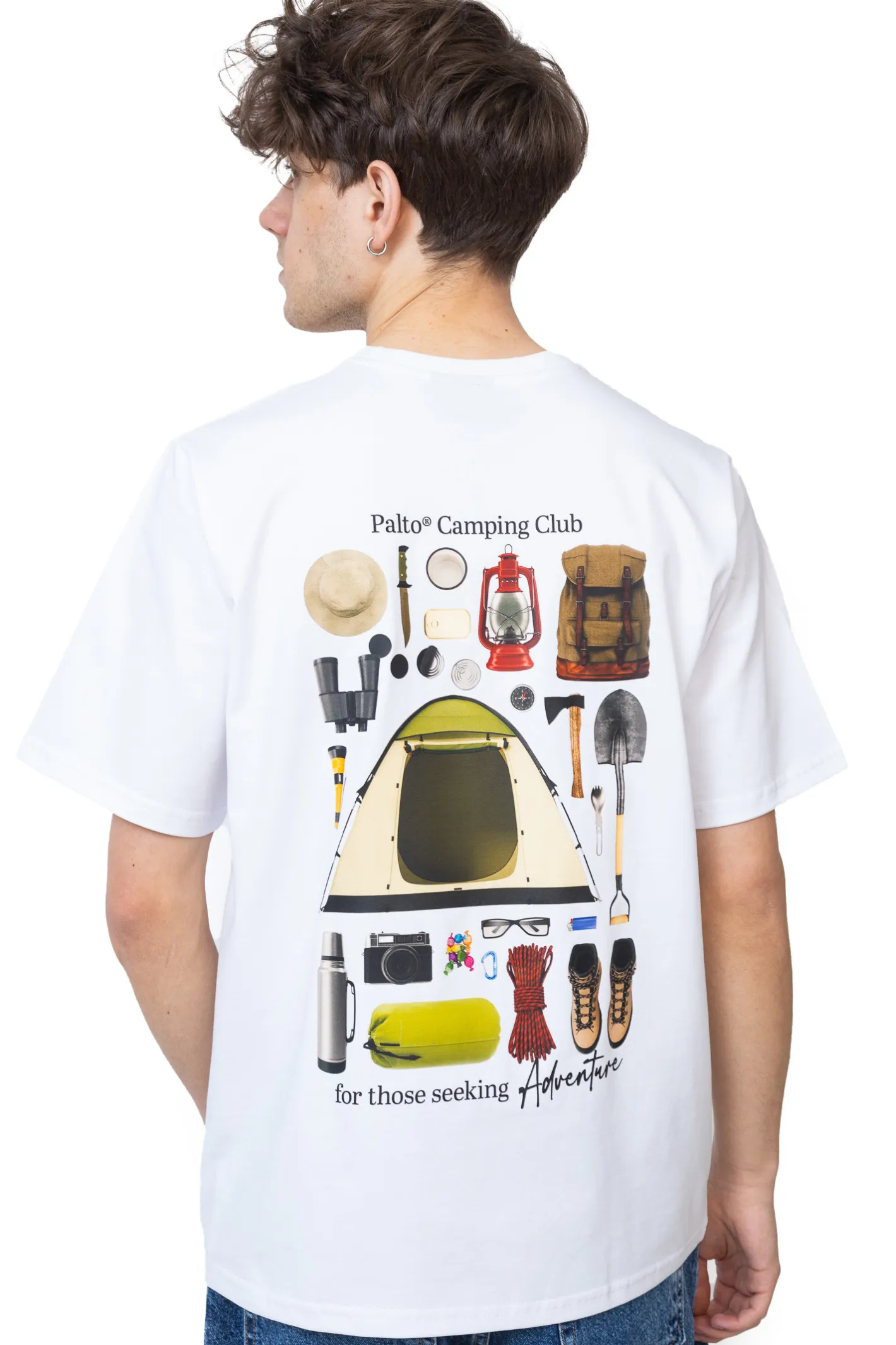 T-shirty-Palto Koszulka Camping Club